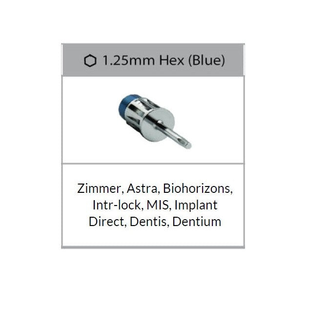 Replacement Driver 1.25mm Hex (Blue)