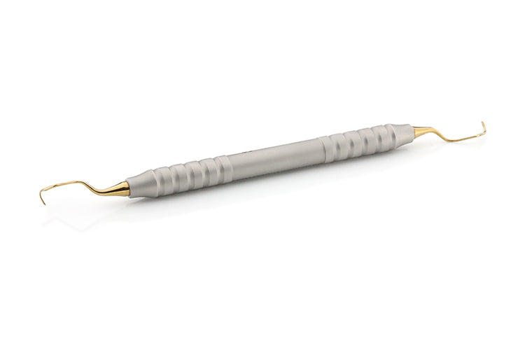 Gracey Curette 17/18, Gold Titanium, Tru-Grip® Handle - Nexxgen Biomedical®