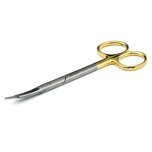 SCISSORS CURVED SHARP 130MM